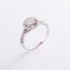 Золотое кольцо с бриллиантами к393 от ювелирного магазина Оникс