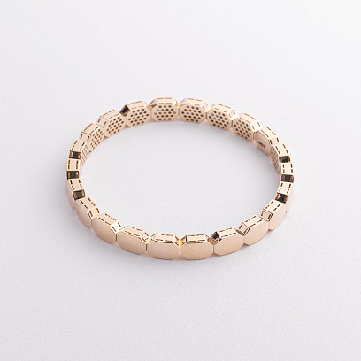 Браслет "Brianna" у жовтому золоті б05790 №3