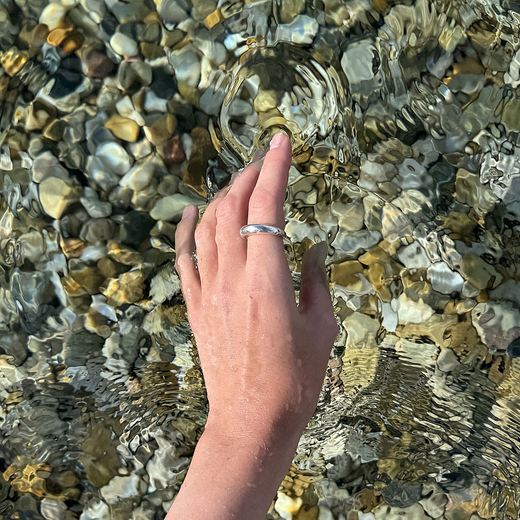 Срібна каблучка "Sheryl" 7344 від ювелірного магазину Онікс - 2