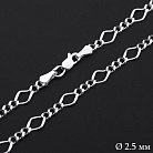 Серебряная цепочка плетение Нонна 3+1 б012683 от ювелирного магазина Оникс