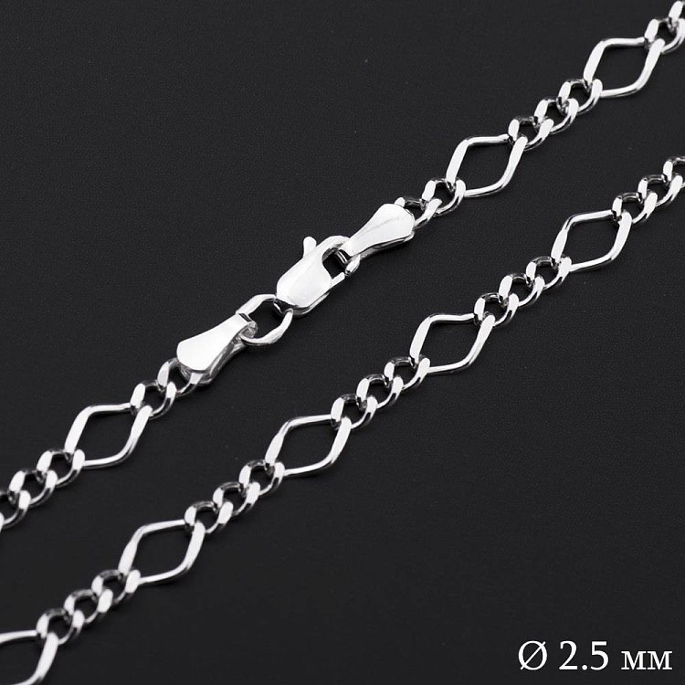 Серебряная цепочка плетение Нонна 3+1 б012683 Серебряная цепочка плетение Нонна 3+1 б012683 от ювелирного магазина Оникс