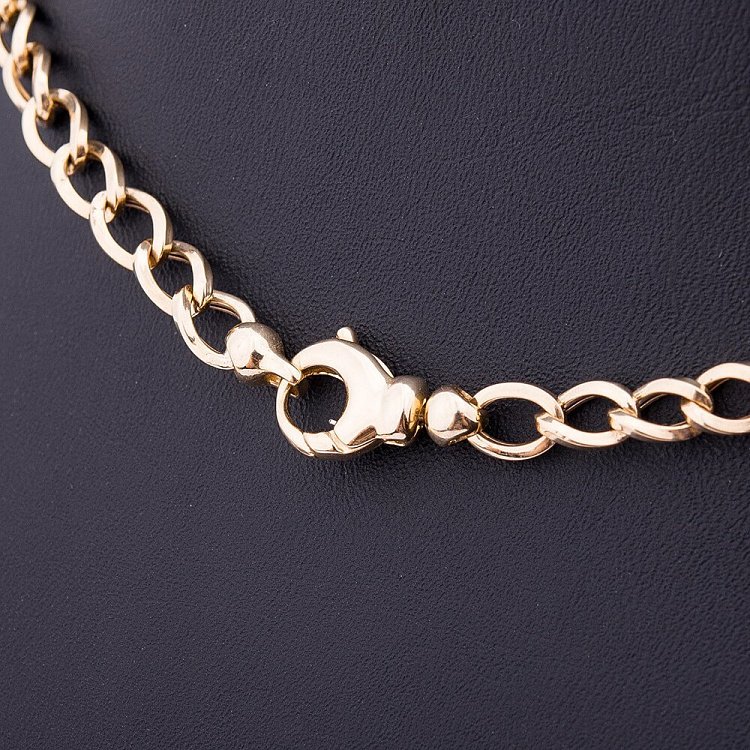 Ексклюзивне золоте кольє з фіанітами кол00848 від ювелірного магазину Онікс - 3