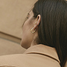 Серьги "Camilla" (желтое, белоe золото) с08866 от ювелирного магазина Оникс - 6