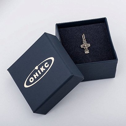 Православний хрест "Розп'яття. Спаси і Збережи" (чорніння) п01229 №4