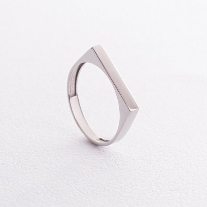 Каблучка в сріблі (можливе гравіювання) 7062