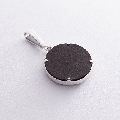 Серебряный кулон "Оберег Коловрат со Звездой Руси" 169 №11