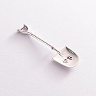 Срібний сувенір "Лопата-загребушка" 23484 от ювелирного магазина Оникс - 3