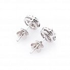 Золоті сережки-пусети з діамантами сб0152cs от ювелирного магазина Оникс - 1