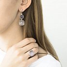 Серебряное кольцо (им.улексит) 112099 от ювелирного магазина Оникс - 3