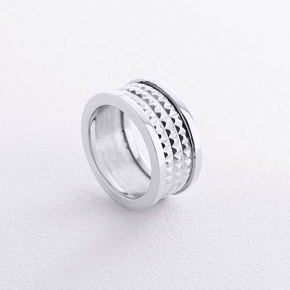 Кольцо "Gina" в белом золоте к07412