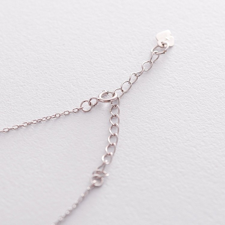 Срібне кольє "Геометрія" 18883 від ювелірного магазину Онікс - 1