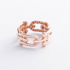 Кольцо "Фантазия" в красном золоте к08467 от ювелирного магазина Оникс - 2