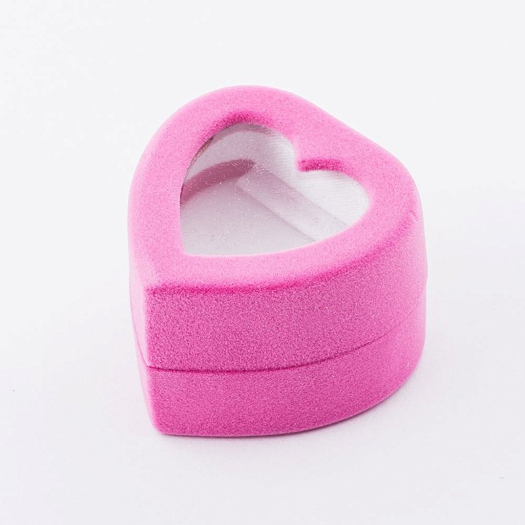 Футляр для прикрас Сердечко ФДЛ14 Футляр для прикрас Сердечко ФДЛ14 від ювелірного магазину Онікс