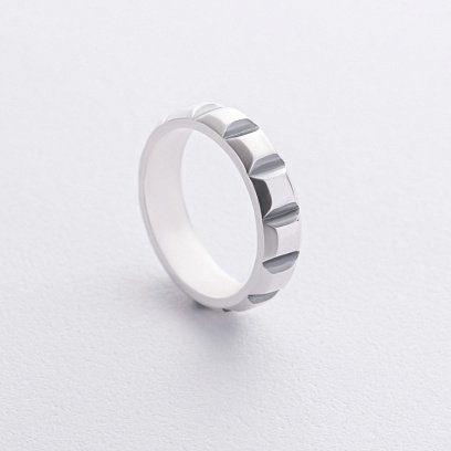 Срібна каблучка "Nicole" (чорніння) 112806 №3