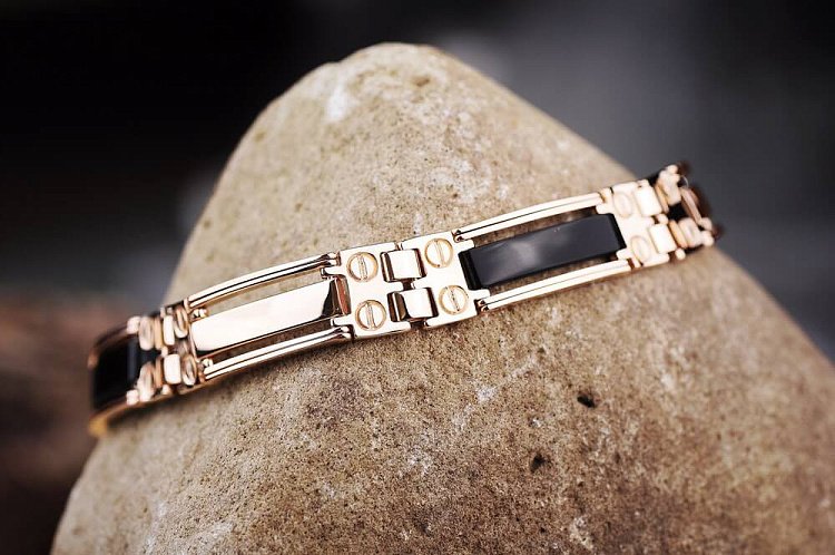 Чоловічий браслет б01245 від ювелірного магазину Онікс - 3