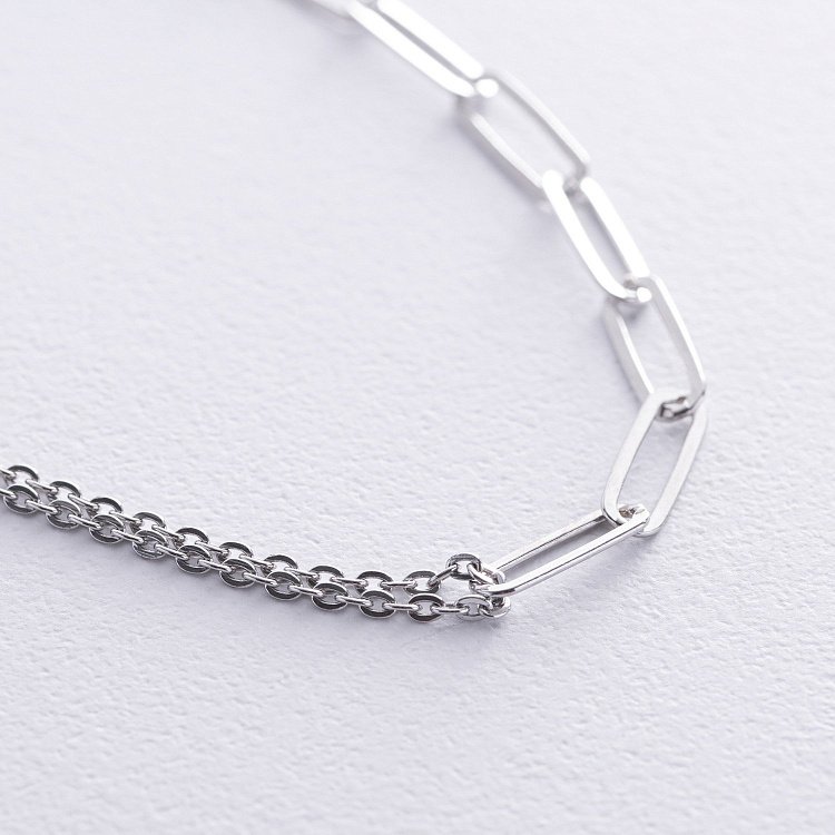 Срібний браслет "Ланцюжок" 905-01414 від ювелірного магазину Онікс - 2