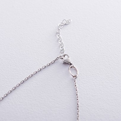 Золоте кольє "Сердечка" кол01576 №4