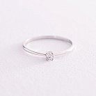 Помолвочное золотое кольцо с бриллиантом 227551121 от ювелирного магазина Оникс - 5