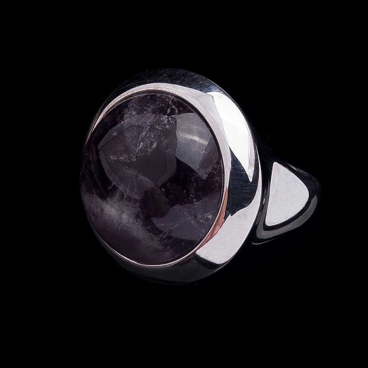 Каблучка з аметистом с122к30 - 1 Каблучка з аметистом с122к30 від ювелірного магазину Онікс - 1