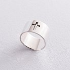 Серебряное кольцо "Крест" 112240 от ювелирного магазина Оникс - 5