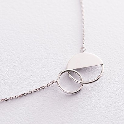 Золотий браслет "Переплетення" б04735 №3