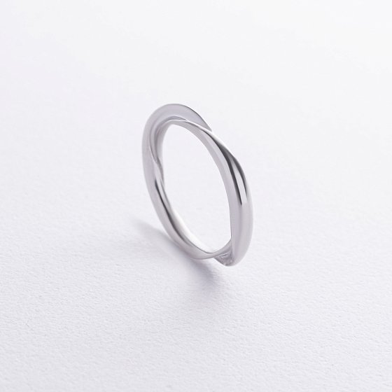 Серебряное кольцо "Орбита" 112778 №5