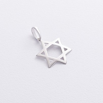 Серебряная подвеска "Звезда Давида" 132981