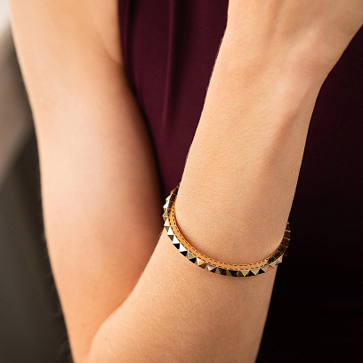 Браслет "Brianna" у жовтому золоті б05792 №5