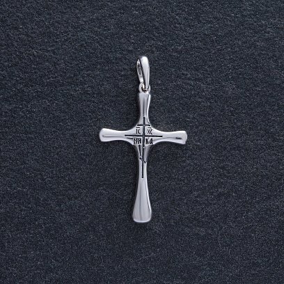 Срібний хрест "Спаси і Збережи" 132979 №3