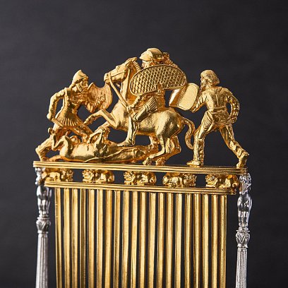 Серебряная фигура ручной работы 23154 №3