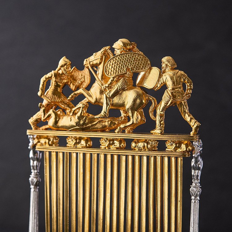 Серебряная фигура ручной работы 23154 от ювелирного магазина Оникс - 2