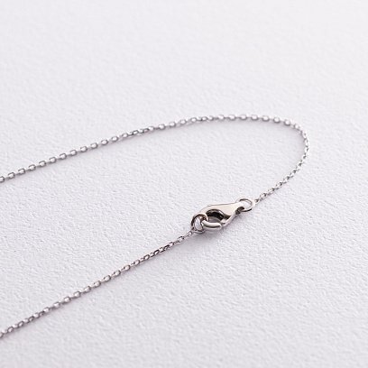 Золоте кольє з діамантами колб0060di №4