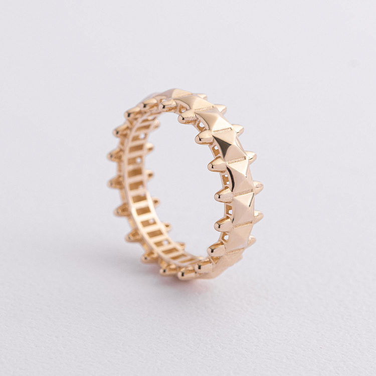 Кольцо в желтом золоте к08400 от ювелирного магазина Оникс