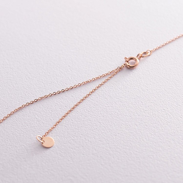 Кольє з монетками в червоному золоті 860401 від ювелірного магазину Онікс - 4