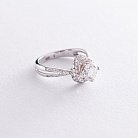 Золотое кольцо с бриллиантами кб0227 от ювелирного магазина Оникс - 2