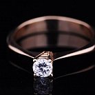 Женское кольцо (фианиты) к02001 от ювелирного магазина Оникс