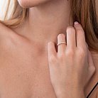 Золотое кольцо "Николь" с бриллиантами 101-10098(2.5)к от ювелирного магазина Оникс - 3