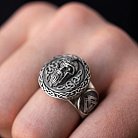 Чоловічий срібний перстень "Вікінг" 424 от ювелирного магазина Оникс - 2