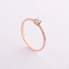 Помолвочное золотое кольцо с бриллиантами 227822421 от ювелирного магазина Оникс
