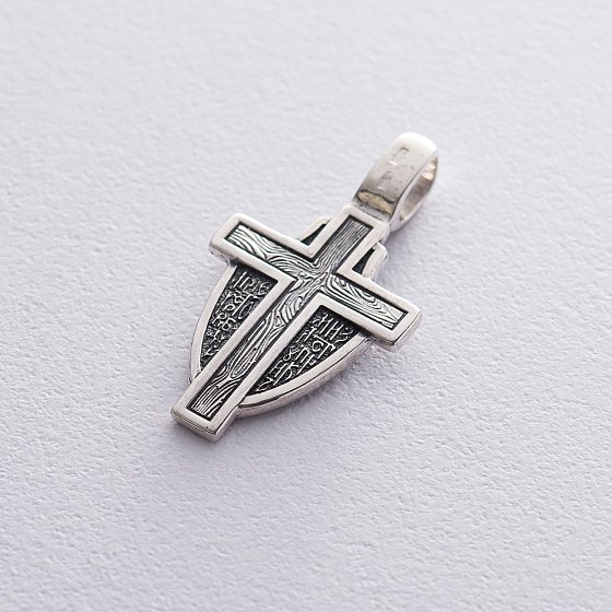 Серебряная ладанка "Ангел Хранитель" 132967 №2