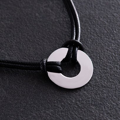 Серебряный браслет (возможна гравировка) 905-01409 №3