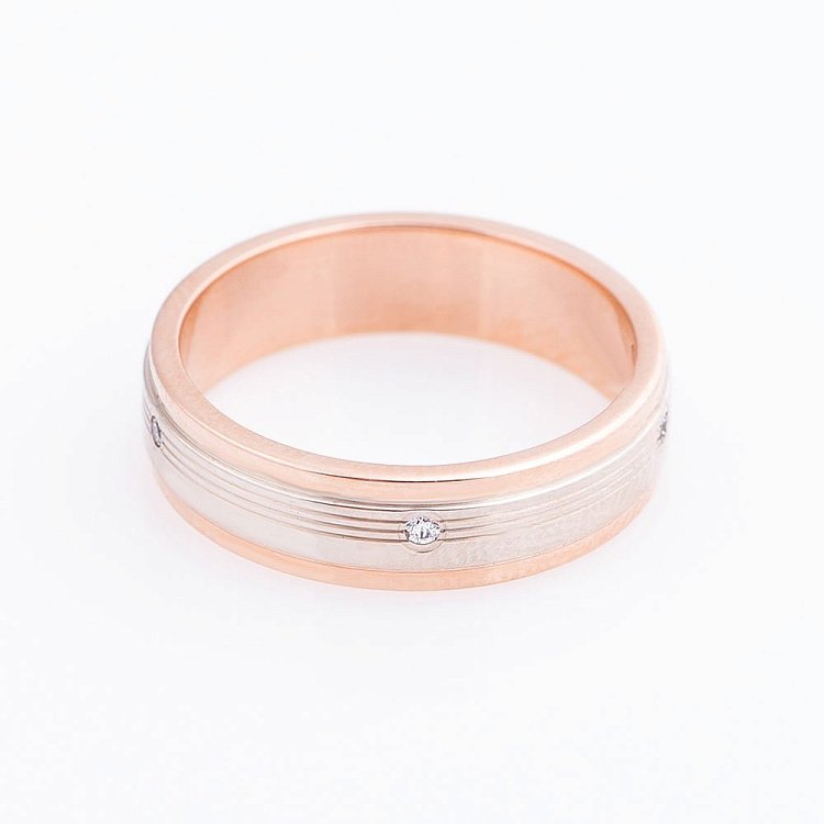 Обручальное кольцо обр000821 - 2 Обручальное кольцо обр000821 от ювелирного магазина Оникс - 2