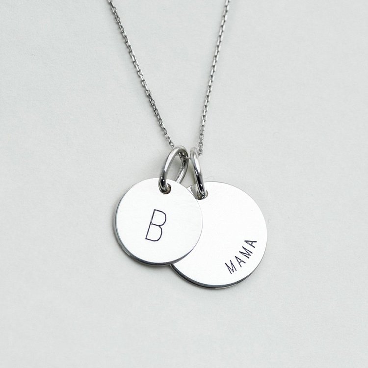 Подвійний кулон "Мама і дитина" 132724dvaB від ювелірного магазину Онікс