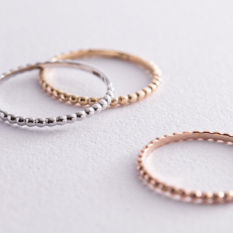 Кольцо в белом золоте к06630 от ювелирного магазина Оникс - 22