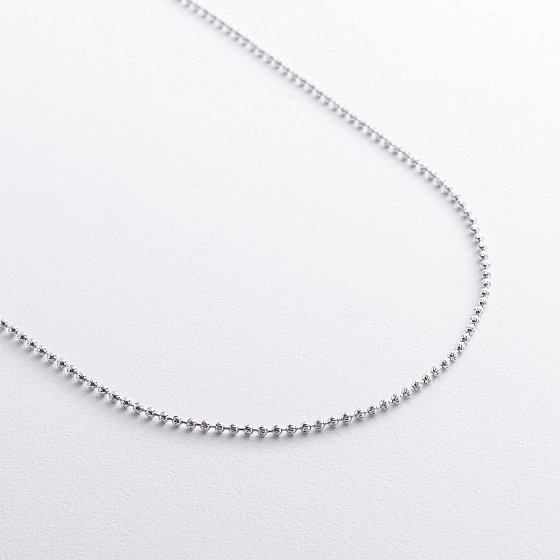 Серебряная цепочка Шариковая 15250 №2