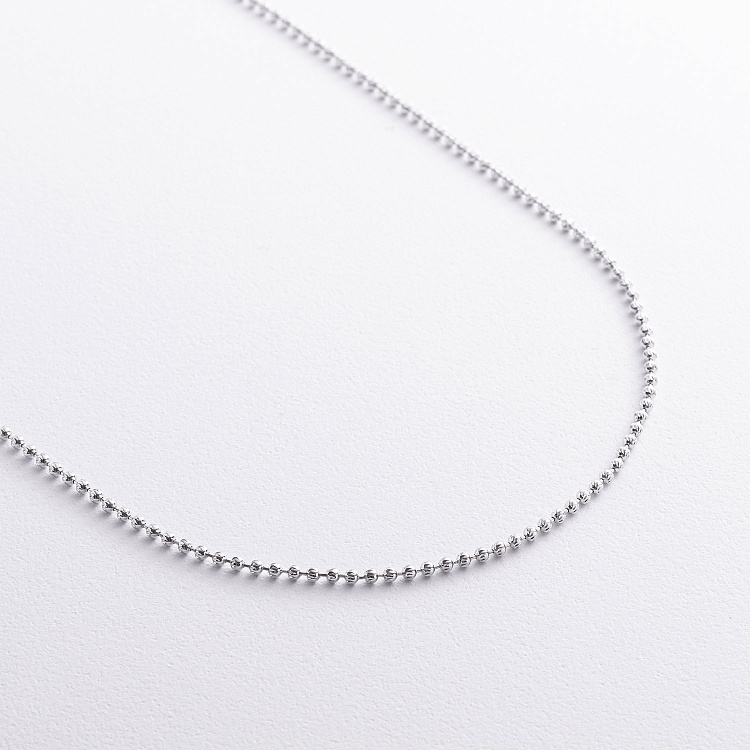 Серебряная цепочка Шариковая 15250 от ювелирного магазина Оникс - 1