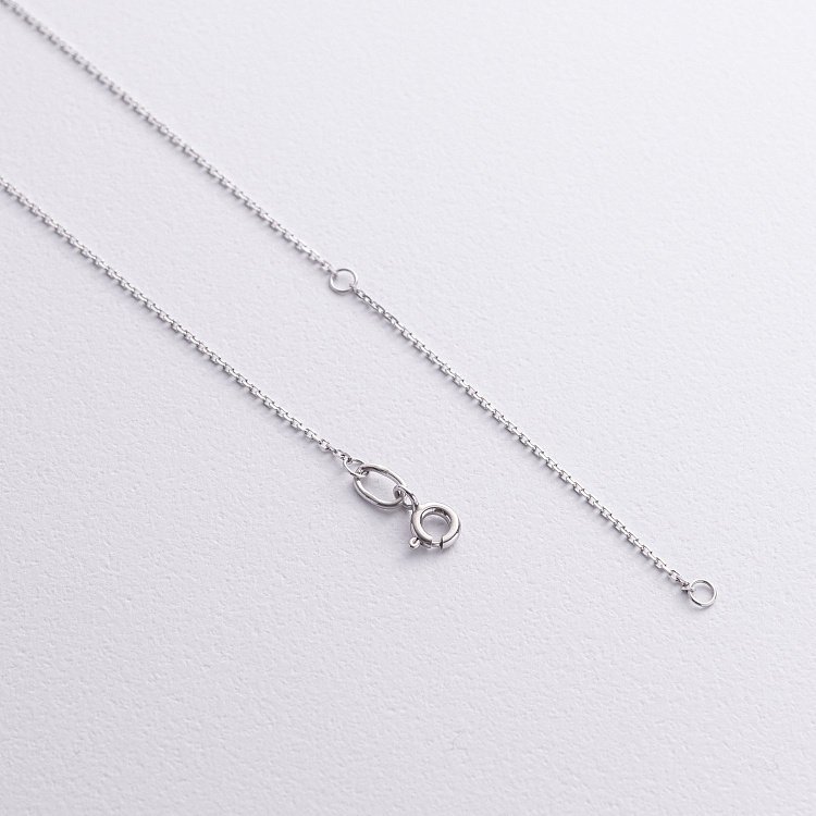 Золоте кольє "Конюшина" з діамантами 741191121 від ювелірного магазину Онікс - 4