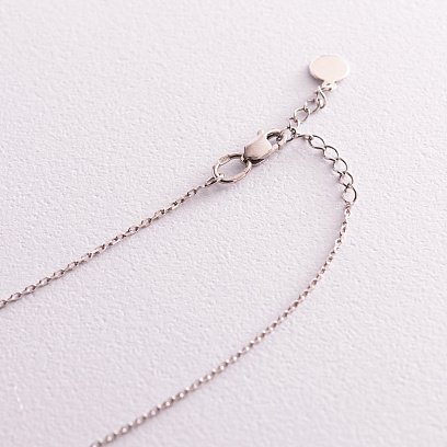 Срібне кольє "Літачок" 181187 №6