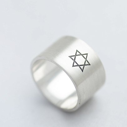 Кольцо "Звезда Давида" 112143zvezdadavida №4
