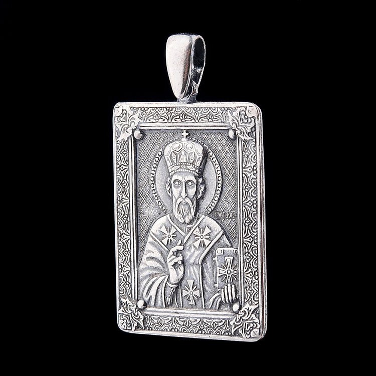 Серебряная ладанка 13429 от ювелирного магазина Оникс